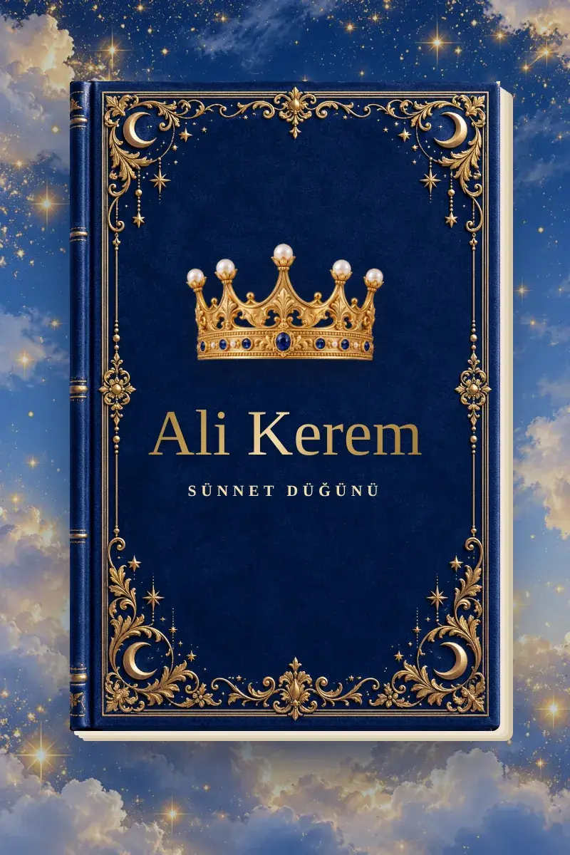 Küçük Şehzade dijital davetiye örneği